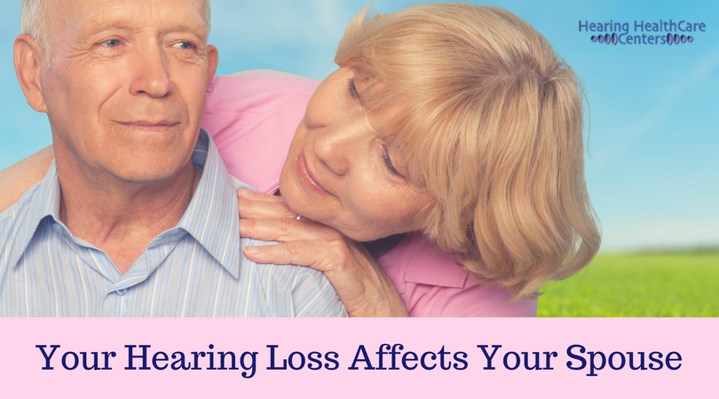 mature couple where one spouse has hearing loss