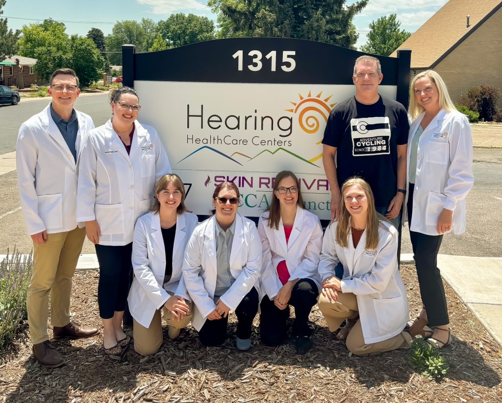 Jerry Schemmel and the Hearing HealthCare Centers team